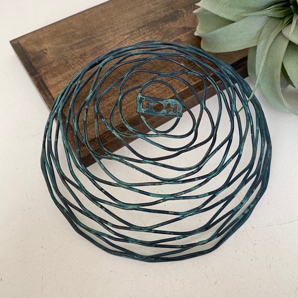Front Of The House Brand Patina Serving Basket